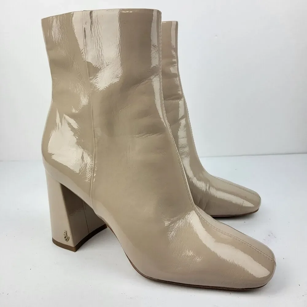 Sam Edelman Codie II Heeled Ankle Boots Size 10